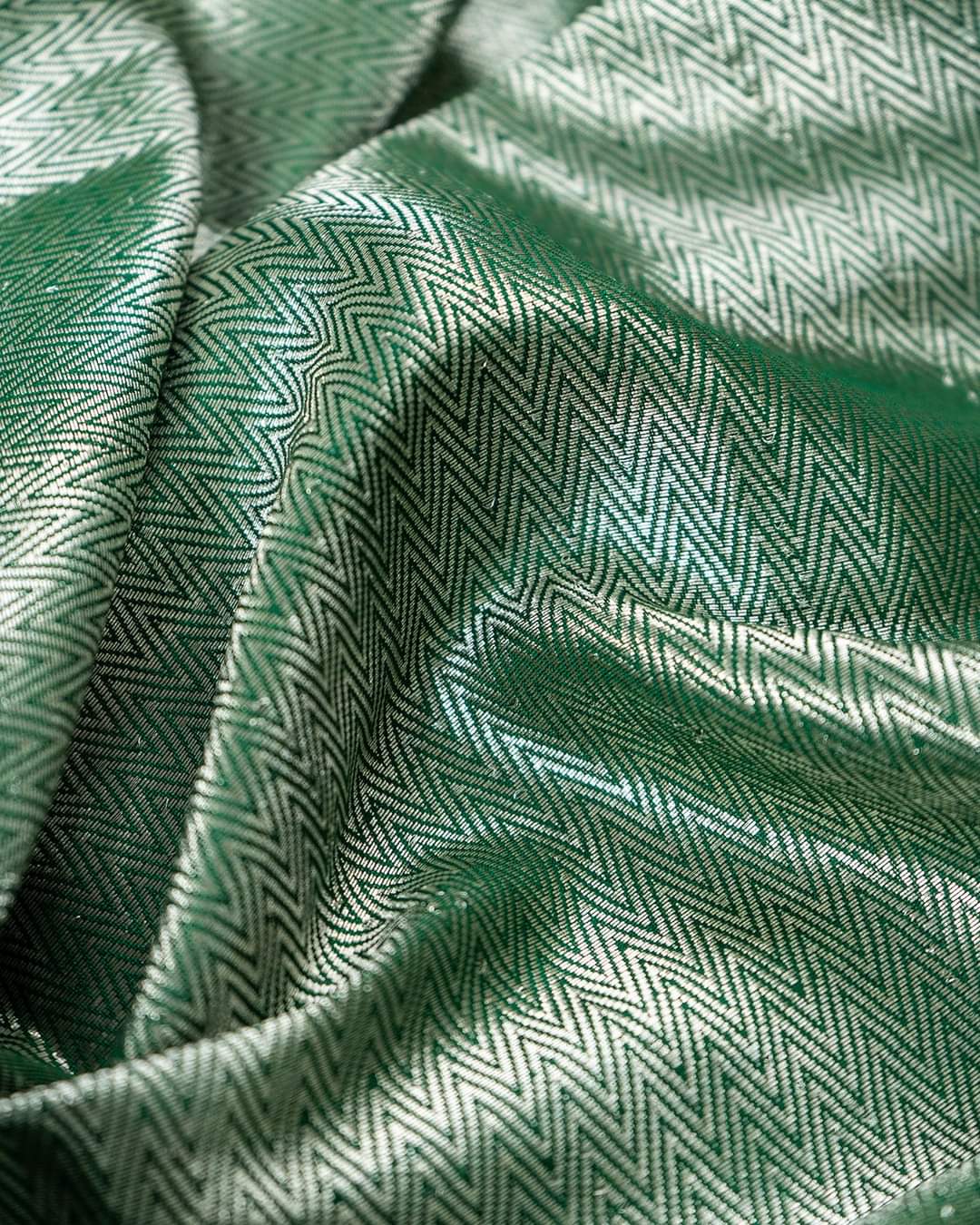 Pure Handwoven Chiniya Silk Banarasi Saree