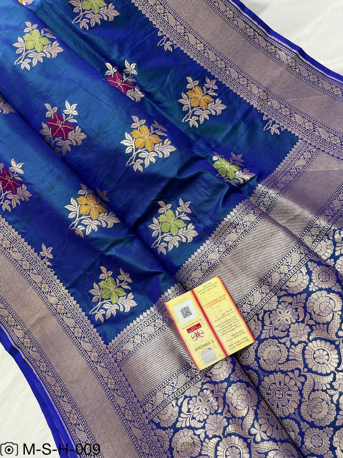 Pure Katan Meenakari Handloom Banarasi Saree
