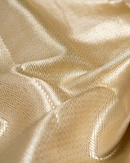 Pure Handwoven Chiniya Silk Banarasi Saree