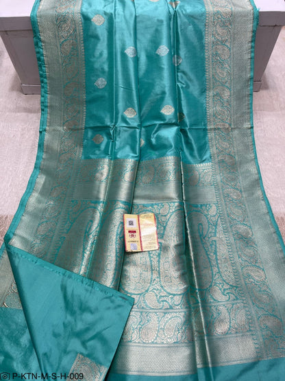 Banarasi Pure Handwoven Kadhua Katan Silk Wedding Saree