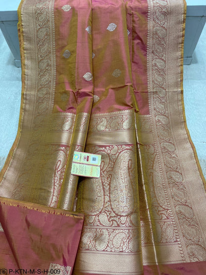 Banarasi Pure Handwoven Kadhua Katan Silk Wedding Saree