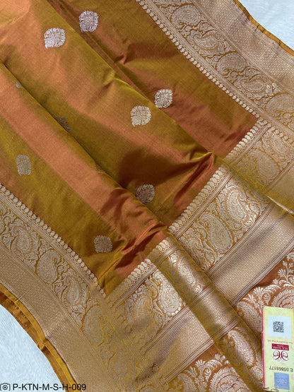 Banarasi Pure Handloom Kadhua Katan Silk Wedding Saree