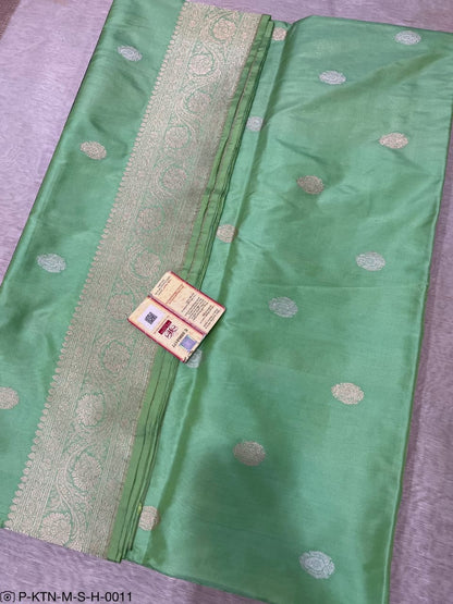 Banarasi Pure Handwoven Katan Silk Saree