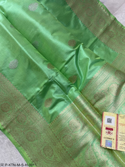 Banarasi Pure Handwoven Katan Silk Saree