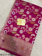 Katan Meenakari Handloom Banarasi Saree