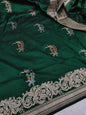 Handwoven Vintage Pure Banarasi Silk Boota Saree