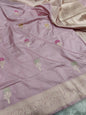 Handwoven Vintage Pure Banarasi Silk Boota Saree