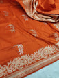 Handwoven Vintage Pure Banarasi Silk Boota Saree