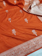 Handwoven Vintage Pure Banarasi Silk Boota Saree