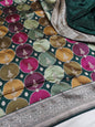 Pure Banarasi Rangkaat Saree