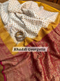 Pure Khaddi Georgette Banarasi Saree