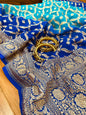 Pure Khaddi Georgette Banarasi Saree