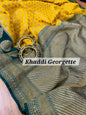 Pure Khaddi Georgette Banarasi Saree