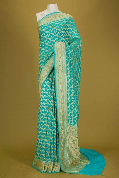 Pure Khaddi Georgette Banarasi Saree