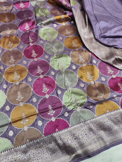 Pure Banarasi Rangkaat Saree