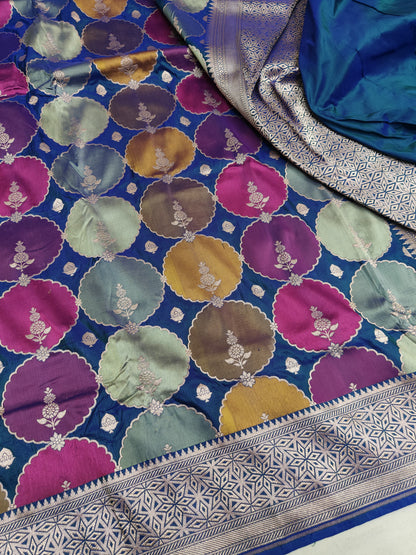 Pure Banarasi Rangkaat Saree