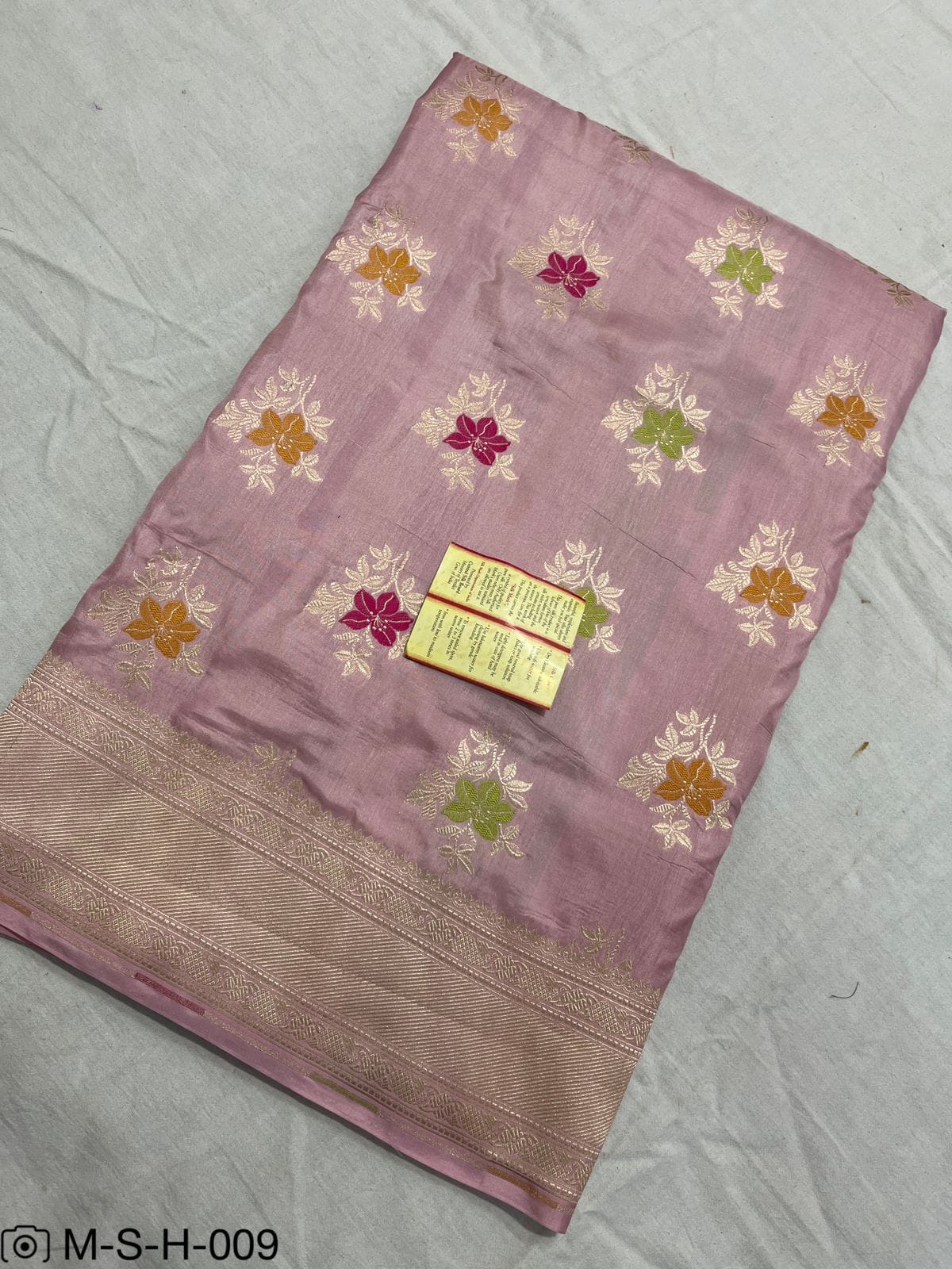 Pure Katan Meenakari Handloom Banarasi Saree