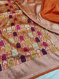 Pure Banarasi Rangkaat Saree