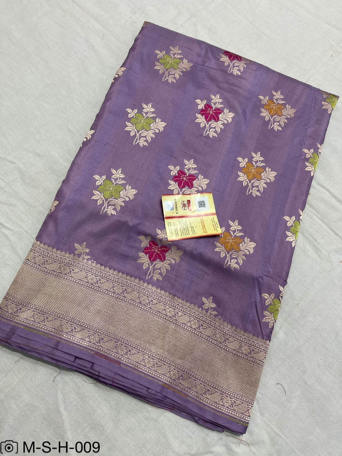 Pure Katan Meenakari Handloom Banarasi Saree